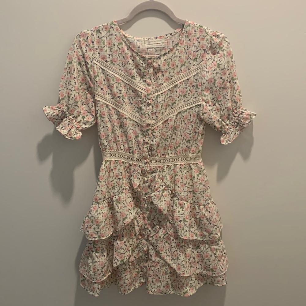 Fun and Girly Floral Dress